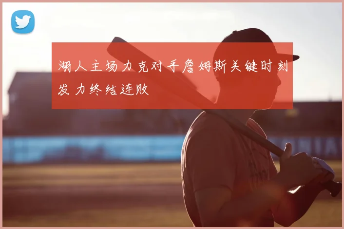 湖人主场力克对手詹姆斯关键时刻发力终结连败