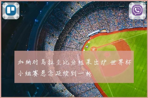加纳对乌拉圭比分结果出炉 世界杯小组赛悬念延续到一轮