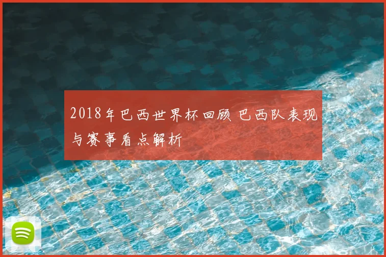 2018年巴西世界杯回顾 巴西队表现与赛事看点解析